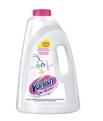 Vanish Oxi Action Weiß Fleckenentferner Fléssigkeit, 3l