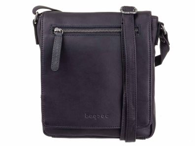 Bagsac Unisex Leder Überschlagtasche B488005 - Farben: braun