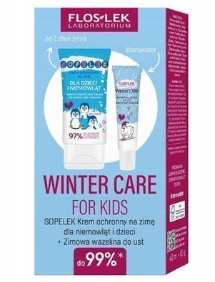 Floslek Winterpflege Kindercreme & Lippenbalsam Set