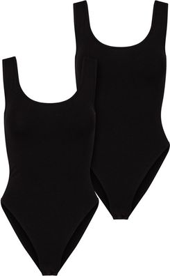 Urban Classics Damen Ladies Organic Tank Body 2-Pack TB6172A