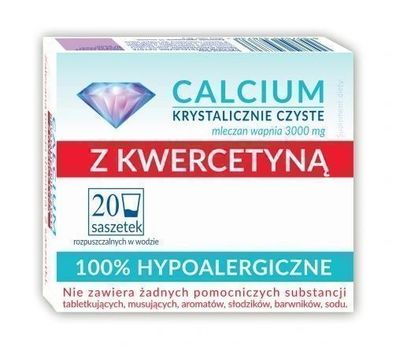 Calcium Kristallklar mit Quercetin, 20 Beutel