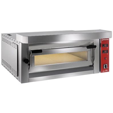 Elektro Pizzaofen Pizza Ofen Flammkuchenofen 1 Kammer für 4 Pizzen á 35 cm Gastlando