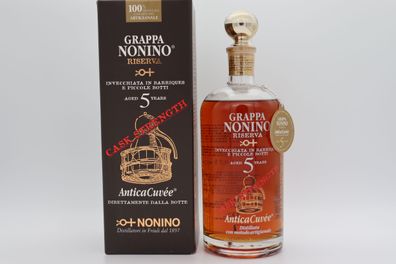 Nonino Grappa AnticaCuvée Riserva Cask Strength 59,9% vol 0,7 ltr