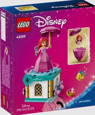 LEGO® Disney Prinzessin 43259 Arielle Spieluhr