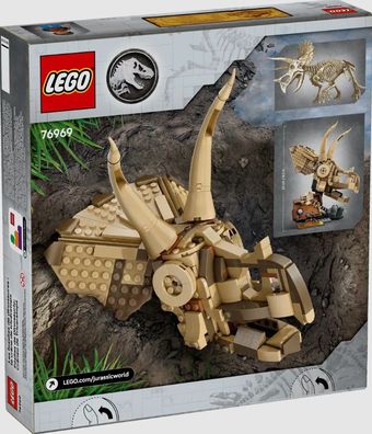 LEGO® Jurassic World? 76969 Triceratops-Schädel