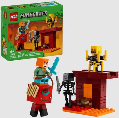 LEGOÂ® Minecraftâ?¢ 21266 Das Lava-Duell im Nether