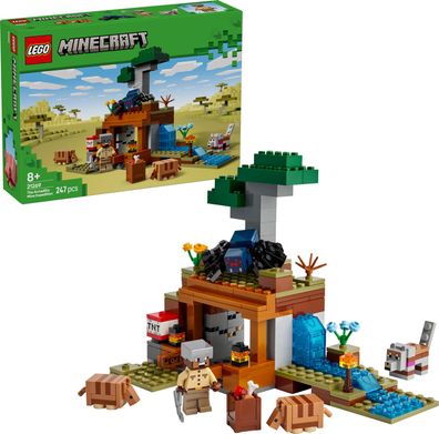 LEGO® Minecraft? 21269 Die Expedition zur Gürteltiermine