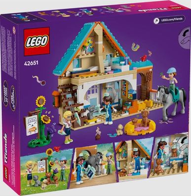 LEGO® Friends 42651 Tierarztpraxis für Pferde und