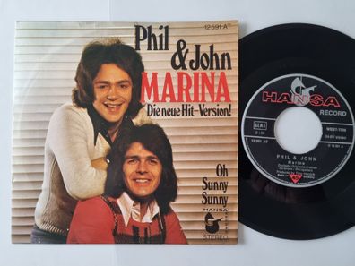 Phil & John - Marina 7'' Vinyl Germany