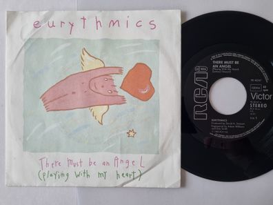 Eurythmics - There Must Be An Angel (Playing With My Heart) 7'' Vinyl Germany