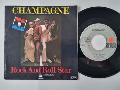 Champagne - Rock and roll star 7'' Vinyl Germany