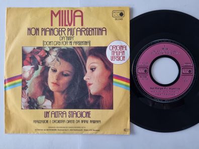 Milva - Non Pianger Più Argentina 7'' Vinyl Germany