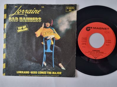 Bad Manners - Lorraine/ Here comes the major 7'' Vinyl Germany