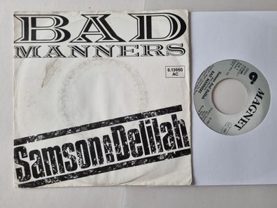 Bad Manners - Samson & Delilah 7'' Vinyl Germany