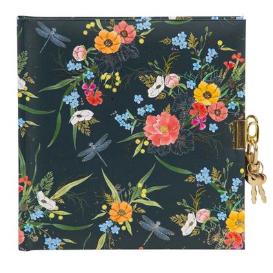 Turnowsky 44 542 Tagebuch Verano dark - 16,5 x 16,5 cm