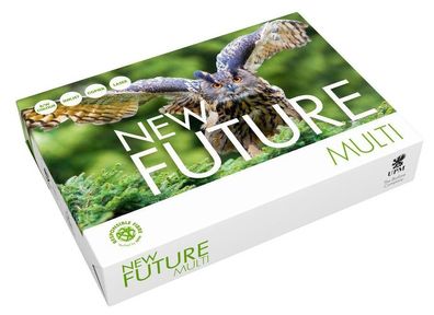 NEW FUTURE 9527A75S Kopierpapier, A4, 75g/m², 500 Blatt, weiß