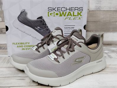 Skechers Herren GOWALK ULTRA GO Schnürschuh taupe