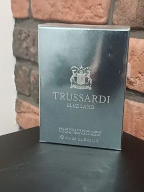 Trussardi Blue Land 100 ml Eau De Toilette NEU