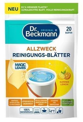 Dr. Beckmann Bodenreinigung Blätter Zitrone, 20 Stück