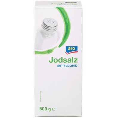 ARO 51748 Jodsalz, fein, mit Fluorid, 500g