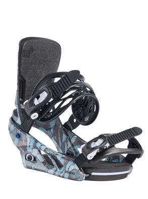 BURTON Women Snowboard Bindung Lexa blue butterflies - Größe in US