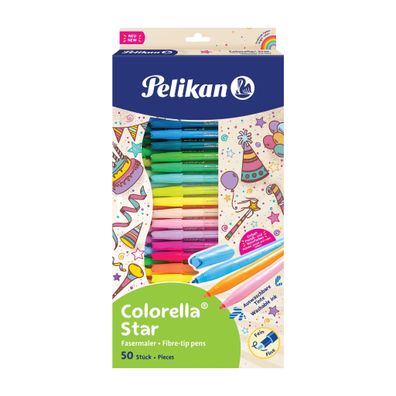 Pelikan 825092 Fasermaler Colorella® Star C 302 - 50er Faltschachtel