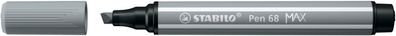 Stabilo 768/95 Premium-Filzstift Pen 68 MAX - mittelgrau