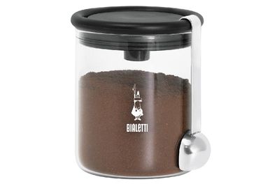 Bialetti Kaffee-Aromabehälter Glas für 250gr gemahlenen Kaffee