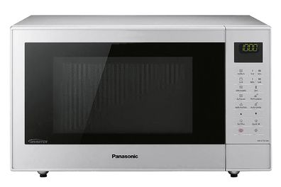 Panasonic NN-CT57JMGPG Mikrowelle mit Grill und Heißluft 27l Garraum Edelstahl