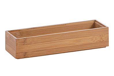 ZELLER Present Aufbewahrungsbox Bamboo 23x7,5x5cm natur