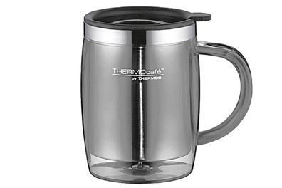 Thermos Isolier-Trinkbecher Desktop Mug TC Edelstahl 0,35 l grau