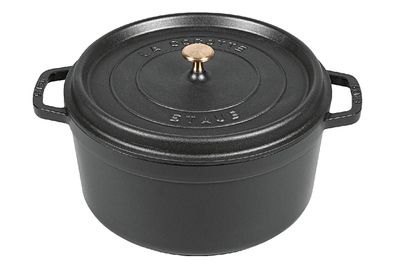 STAUB Bräter Cocotte 8,35l Ø30cm schwarz