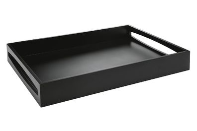 Leopold Tablett MDF schwarz