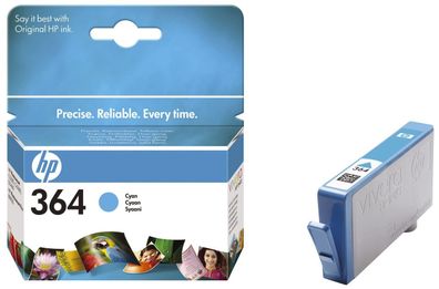 HP CB318EE Original HP Tintenpatrone cyan (CB318EE, B318EE#ABB, B318EE#ABE, B318EE