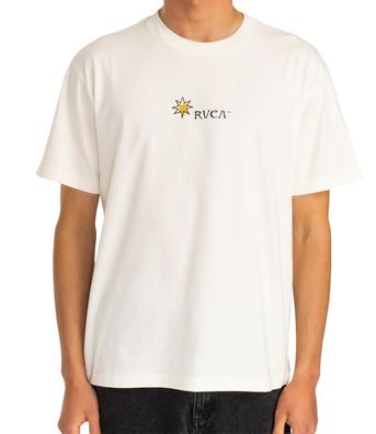 RVCA T-Shirt Tarot Way antique white - Größe: S