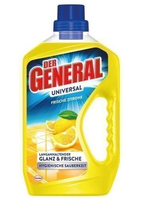 Der General Universeller Reiniger, Zitronenduft, 750 ml - Kraftvoll und Erfrischend