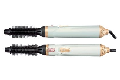 Rowenta Warmluftbürste Curl Release Brush CF 3910 weiß/gold