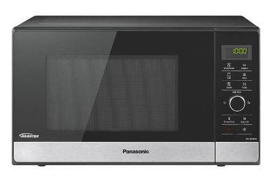 Panasonic NN-GD38HSGTG Mikrowelle mit Grill und Dampfgarer 23l Garraum Edelstahl/s