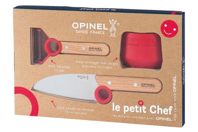 OPINEL Kinder Kochmesser-Set Le petit Chef 3teilig