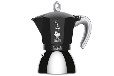 Bialetti Espressokocher New Moka Induction 6 Tassen schwarz