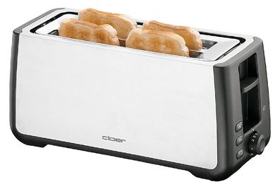 CLOER Toaster 3579 4-Scheiben King Size schwarz