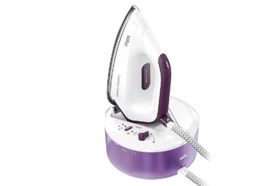 BRAUN IS 2144 VI Dampfbügelstation CareStyle Compact weiß/violett