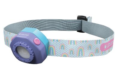 LED LENSER Kinder-Stirnlampe Kidled4R Regenbogen