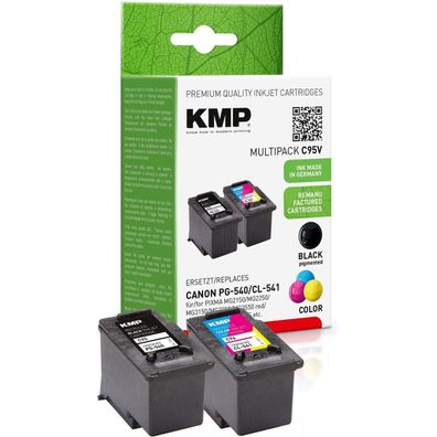 KMP 1516,4850 KMP C95V Multipack BK/Color komp. m. Canon PG-540/CL-541