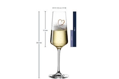 Leonardo Sektglas 280ml Celebrat 2er Set