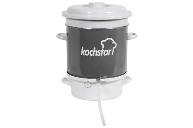 Kochstar Entsafter Ø28cm 8kg für Gas- und Elektroherde grau/weiss