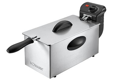 BOMANN Fritteuse FR 2264 CB 2000 W Edelstahl/schwarz