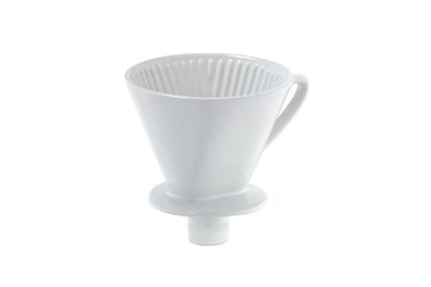 CILIO Kaffeefilter Keramik mit Stutzen Gr. 4