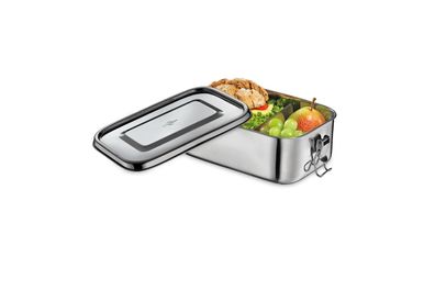 Küchenprofi Lunchbox Classic Edelstahl groß 22,5x15x 7,5cm