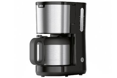 BRAUN Kaffeeautomat KF 1505 BK PurShine 9 Tassen Thermo schwarz